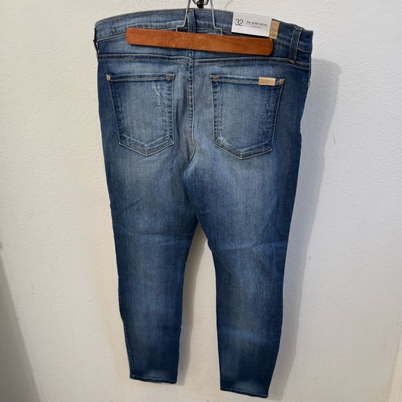 NWT 7 For All Mankind Distressed Denim Jeans 32 - Picture 6 of 14